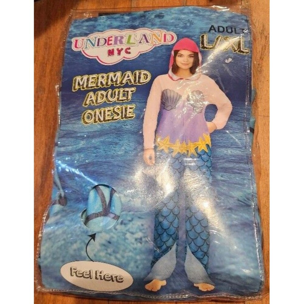T2 Underland NYC Mermaid Adult One Piece Costume Size L/XL